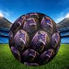 1pc Wolf Spirit Art Theme Soccer Ball Football, Size 5, Lightweight PVC, Outdoor Training Soccer Ball,Gift j60417