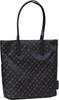 Elle Sports Monogram Jacquard Tote Bag 5024, Water-Repellent, Lightweight, A4 Size, Black