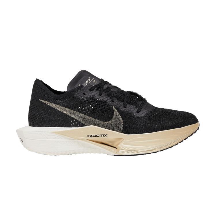 Nike ZoomX VaporFly Next% 3 Black Metallic Gold Grain 44.5