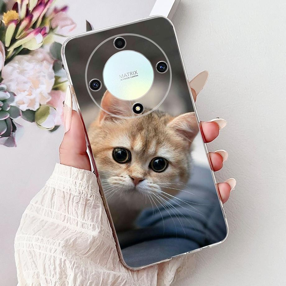 For Honor Magic6 Lite Case ALI-NX3 Popular Fashion Painted Cover Soft Slim Phone Case For Honor Magic5 Lite Magic 6 Lite 5G Bags