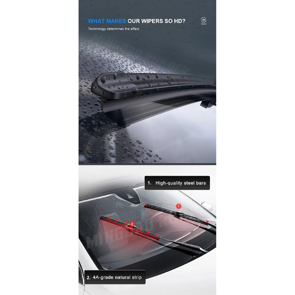 Windshield Windscreen Wiper Blades For Ford Focus 3 Hatchback Front Rear Window 2011 2012 2013 2014 2015 2016 2017