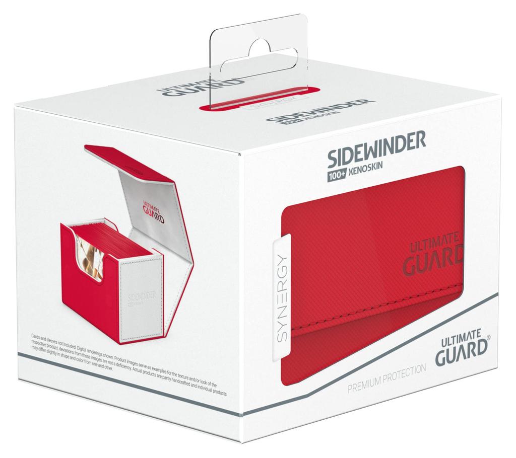 Ultimate Guard Sidewinder Xeno Skin Synergy 100+ (Red/White)