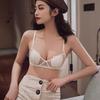 Summer Ultra-Thin Bust Minimizer Push-Up Bra & Panty Set