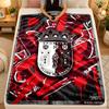 Flannel BlanketBraga FC Warm Soft Throw Blanket for Indoor Sofa Bed Living Room Use