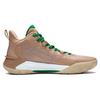 LiNing Blade 3 Christmas Theme Lightweight Breathable Shock Absorption Mid-Top Basketball Shoes Men Sneakers Light-Brown ABAS091-5