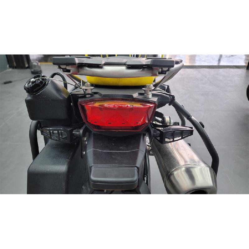 New 2x Rear Turn Signal Light Protector Shield Guard For BMW F850GS F750GS 2019-2022