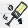 LED Solar Street Light Infrared Sensor Outdoor Wall Lamp+Remote Control