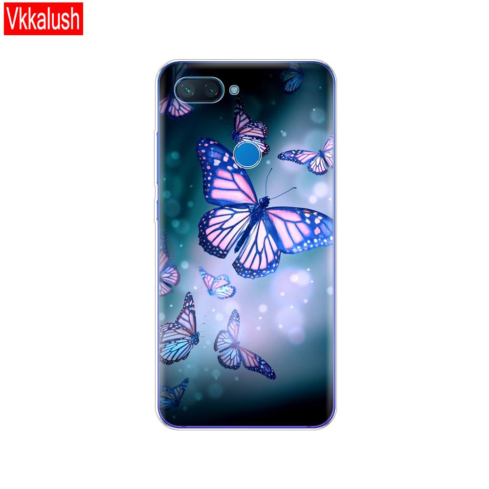 Silikonhülle Für Xiaomi mi 8 LITE Hülle 6,26 Zoll klar TPU niedliche Hülle Für Xiaomi mi 8 lite Rückseite Für Xiaomi mi8 coque capa