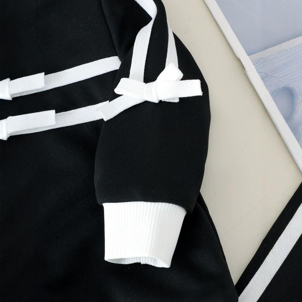 Kids Casual Long-Sleeve Set, Comfortable Daily Wear Outfits