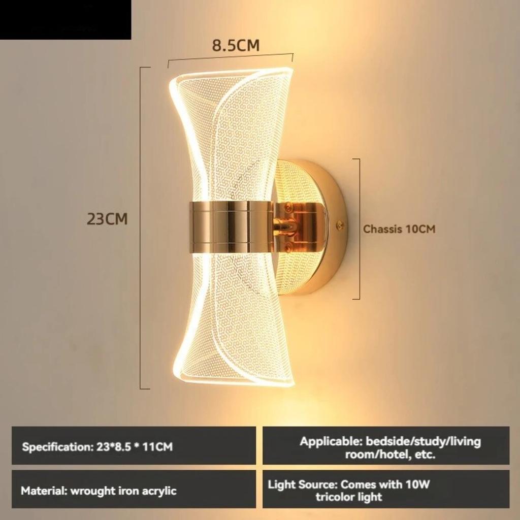 New Elegant, Stylish and Sophisticated Luxurious LED Acrylic Street Lamp for Bedroom Bedside in Celebrity Hotel Living Room - A
