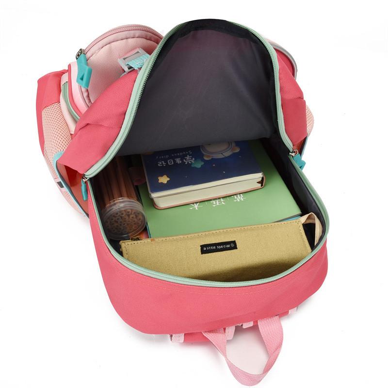 Trendy Fashionable Kids Backpack Stylish Colorful Cartoon School Bag For Boys And Girls