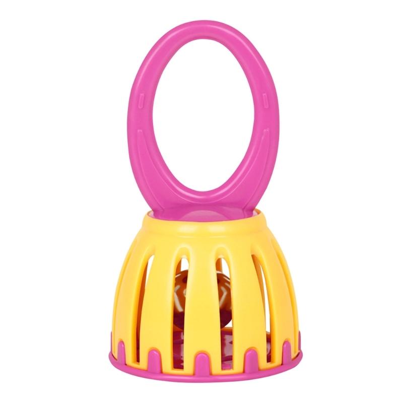 Käfigglocken Spielzeug, Baby Käfigglocken, Handrasseln für frühes Lernen Musikspielzeug