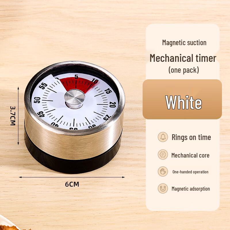 OLOEY Stainless Steel Magnetic Kitchen Timer