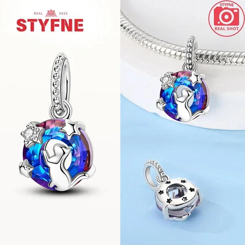 copper Astronaut Spaceship Space Collection Charm Bead Charms Bead Charms Compatible With Authentic Bracelets for Women Do It Yourself Jewellery Gift