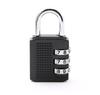 3 Digit Small Resettable Combination Padlock Luggage Case Box Lock Coded Lock School Gym Locker Suitcase Gate Pad Lock Us213