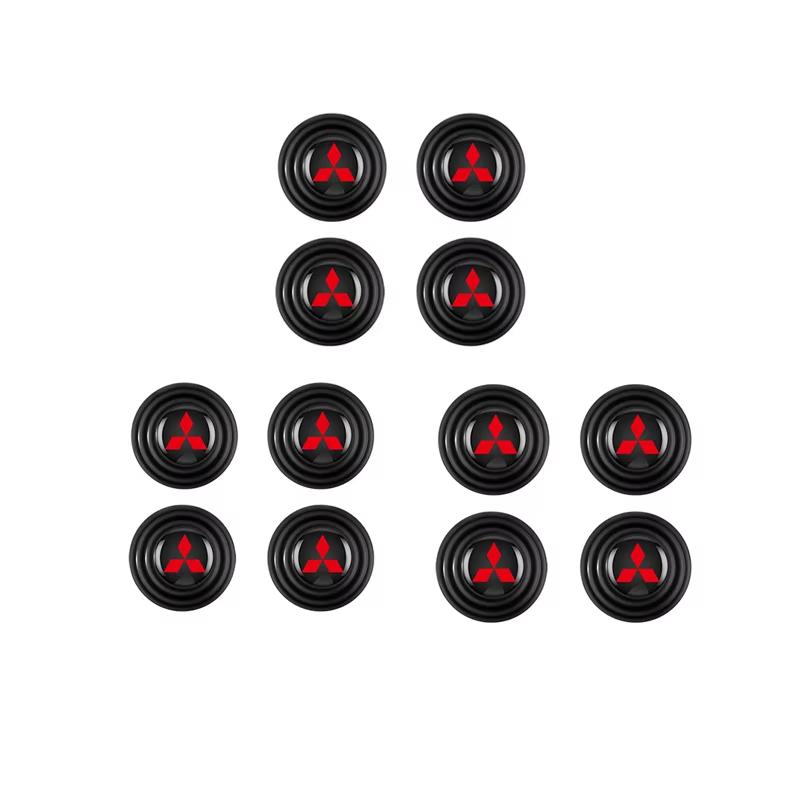 Car Door Shockproof Silicone Gasket Buffer Pad For Mitsubishi L200 ASX Pajero Sport Outlander Xpander Eclipse Cross Delica Mirag