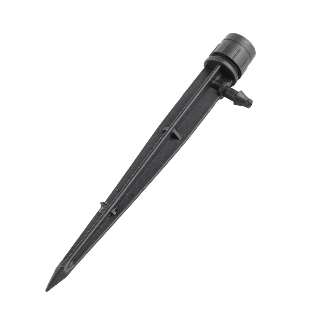 100pcs Drip Emitters 360 Degree Adjustable Water Flow Drippers Sprayer for Patio Lawn Bed Watering System 13cm   5.1in