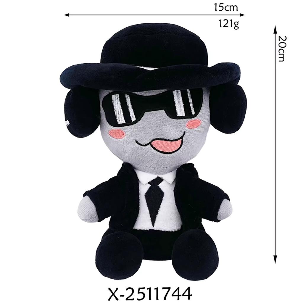 Forsaken Slasher Plush Doll Cute Soft Toys Game Plushie Toys Adorable Peripheral Dolls for Fan Birthday Gift Decoration