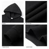 100% Cotton Men's Hoodies American Letter Hip Hop High Street New In Sweatshirts 2024 Autumn Y2K Couple Vintage Oversize Hoodies