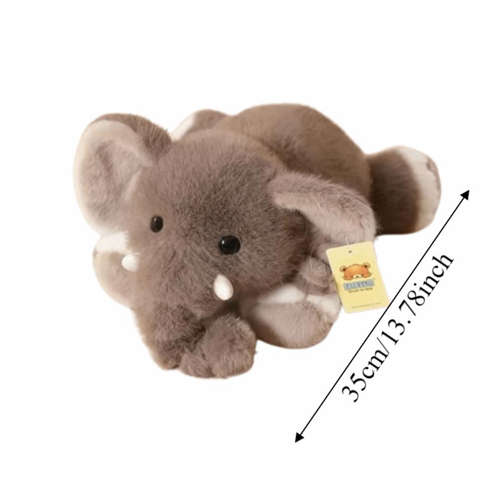 Stuffed Animals Stuffed Elephant Toy Back Cushion Elephant Doll Elephant Plush Doll Kids Toy