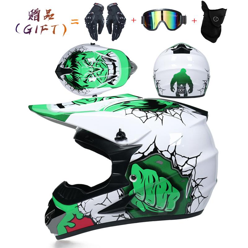 Professional Lightweight Off-road Motorcycle Helmet Racing Bike Children ATV Off-road Vehicle Downhill DH Cross Helmet Motocross