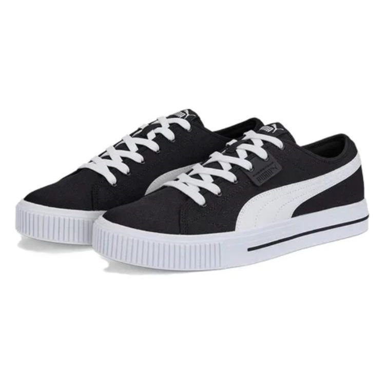 Puma Ever CV FS - Czarne Białe Sneakersy Unisex 386393-01