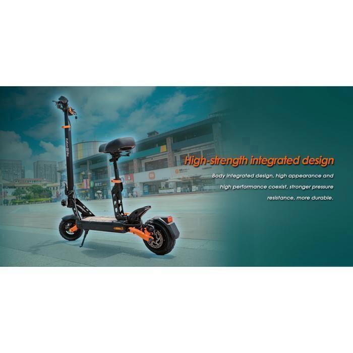 Kukirin G2 Pro - Scooter Électrique - Moteur 1000 W - Batterie 48 V 15,6 Ah - Max 45 Km/h - Autonomie 58 Km - 9'' Pouces