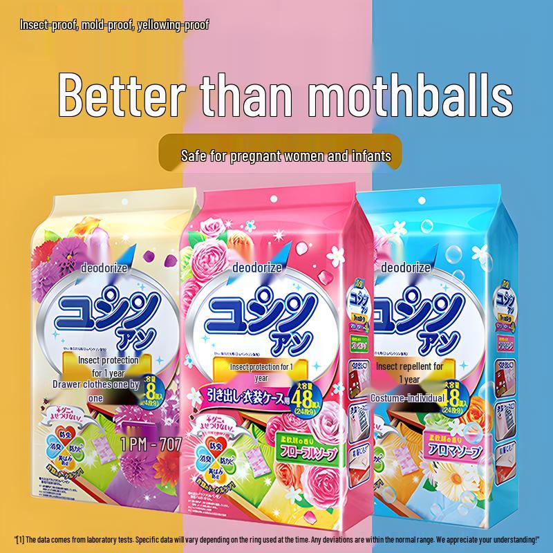 In-Stock Floral Camphor Balls Anti-Mildew Gardenia Fragrance Sachet for Clothing and Dormitory