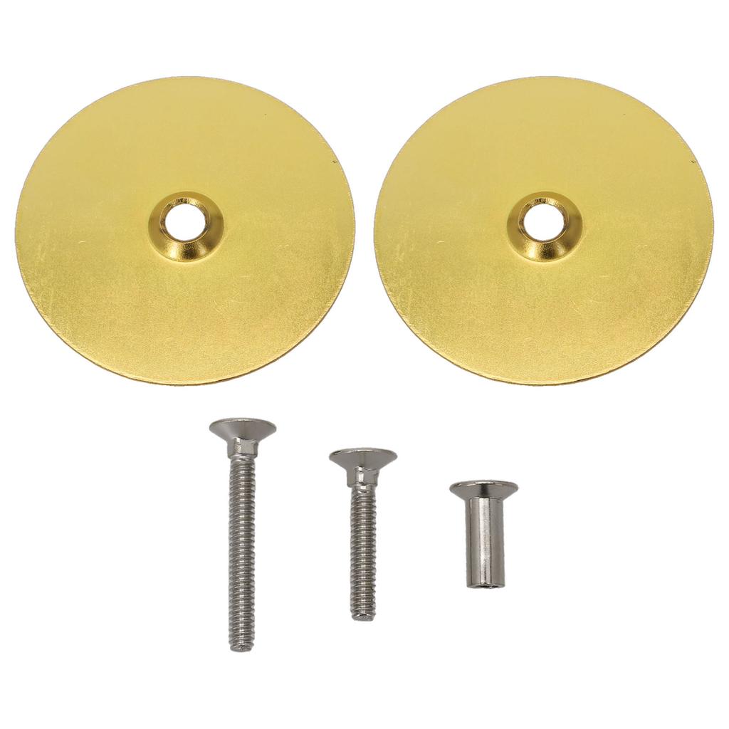 Türrenovierung Lochabdeckplatte Vielseitige Passform Abdeckung für Türen Türschlossdurchmesser 67MM Passt auf die meisten Standardtüren