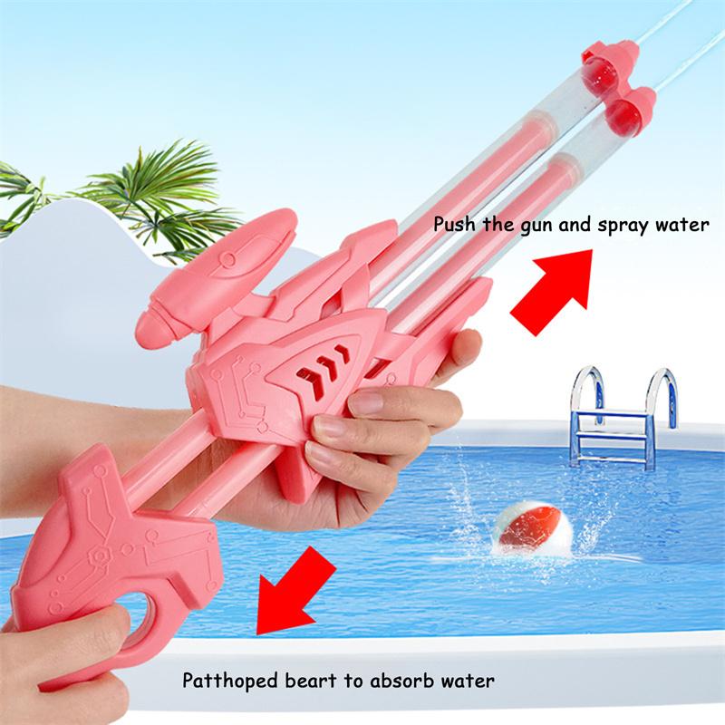 Water Gun Toys Outdoor Swimming Pool Beach Game Toys For Kids Boys Girls Adults Simple Drift Telescopic Water Guns