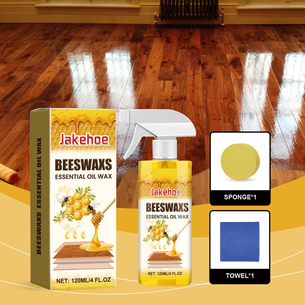 120ml Furniture Solid Wood Care Beeswax Spray–Multi-purpose,Waterproof,Wear-resistant,Suitable for Wooden Floors and Furniture