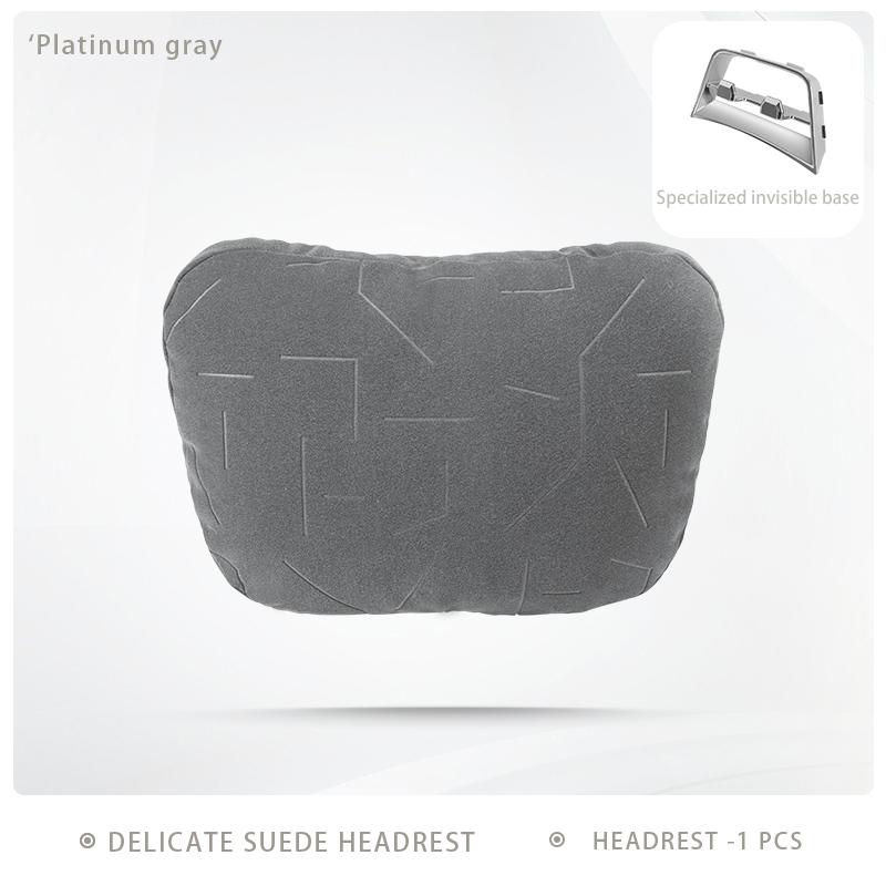 For ZEEKR 001 2025 2025 Suede neck pillow Headrest and waist support Comfortable waist car seats interior accessories