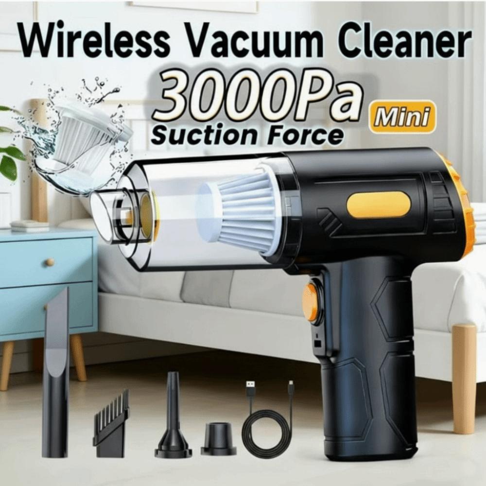 Powerful Suction Wireless Vacuum Cleaner Lightweight Mini Vacuum Cleaner  Vehicle Maintenance