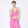 OZEZ Oztb5049 Double Strap V-Neck Bra Top - Magenta Pink