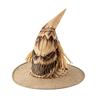 Fashion Scarecrows Witch Hat Gears Feather Goth Headwear Steampunk Hair Clip  Headgear