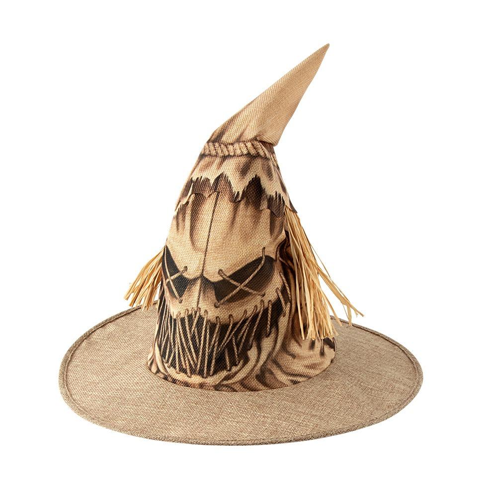 Fashion Scarecrows Witch Hat Gears Feather Goth Headwear Steampunk Hair Clip  Headgear