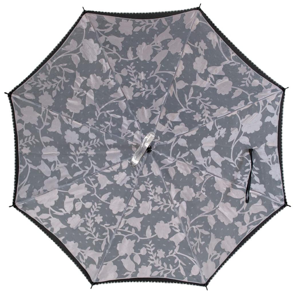 saKASA Dressy Inverted umbrella made of fabric for for both sunny and rainy long inverted reverse folding keeps you UV super water perfect as a cute