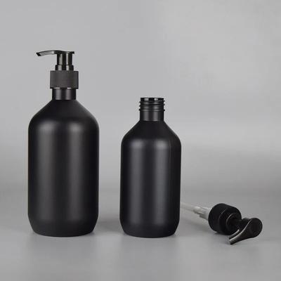 300/500ML Matte Black Liquid Soap Dispenser Refillable Shampoo Conditioner Body Lotion Container for Bathroom Supplies Hotel