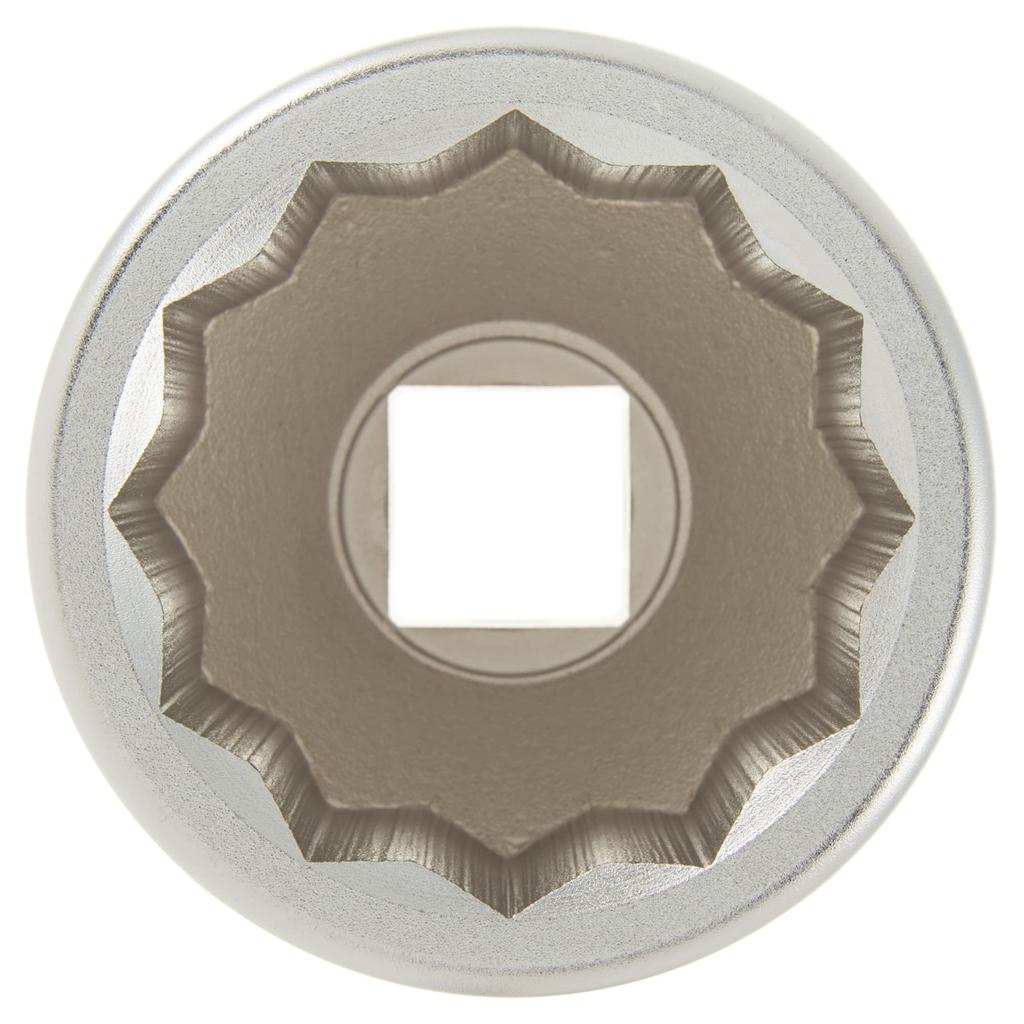 TONE 63mm Width 8D-63 12-Point Socket, 25.4mm (1") Drive,