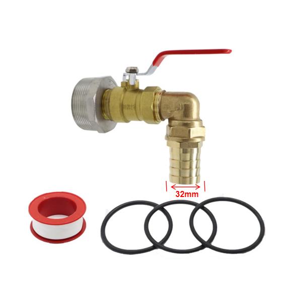 200L For Oil Drum Replacement Parts Stainless Steel Outlet Tap Offering Leak Proof Valve for Controlled Dispensing of Liquids