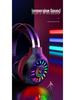 H300 RGB Luminous On-Ear Headphones - Heavy Bass Gaming Headset for E-Sports and 'Chicken Dinner' Wins.