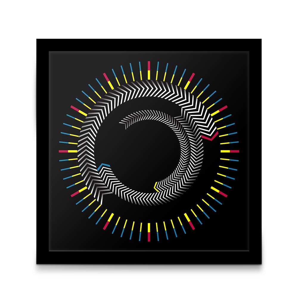 

Черные временные рамки Настольные часы Шестиугольная вращающаяся пластина Настенные часы Современный дизайн Настольный художественный декор Графические часы Умные часы