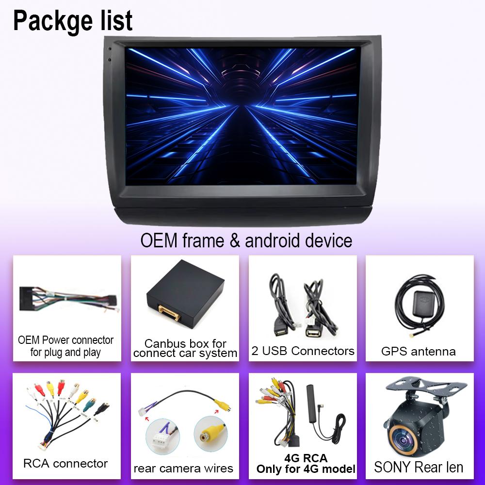 Car Radio Carplay For Toyota Prius 20 2002 2003 - 2009 GPS Navigation Multimedia Player Android Auto Stereo 5G Wifi No 2din DVD