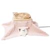 Petio Electric Kotatsu for Dogs and Whole Body Milk Tea Pink Cats, Warming,