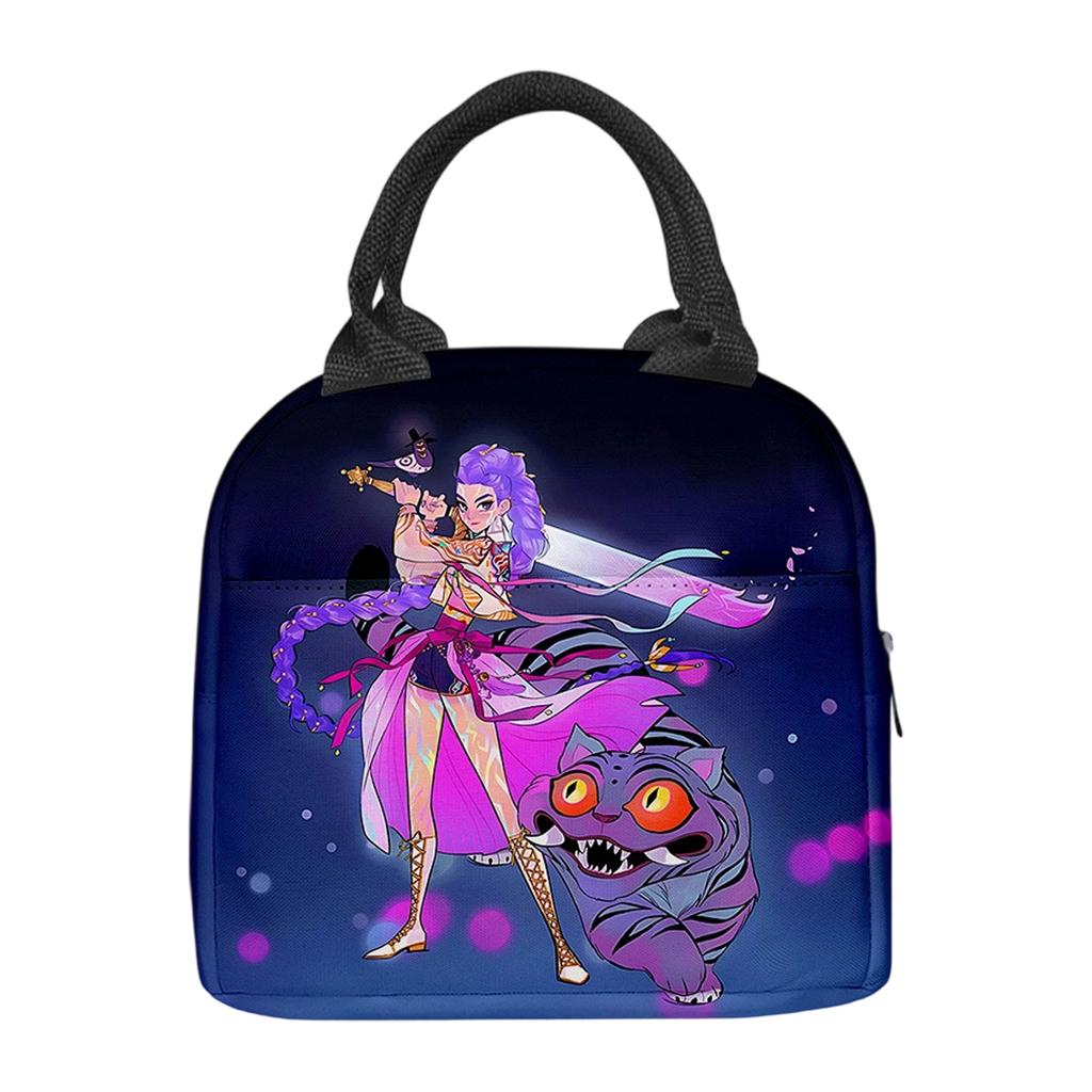 Personalized Printed Lunch Bag, Fashionable Handbag
