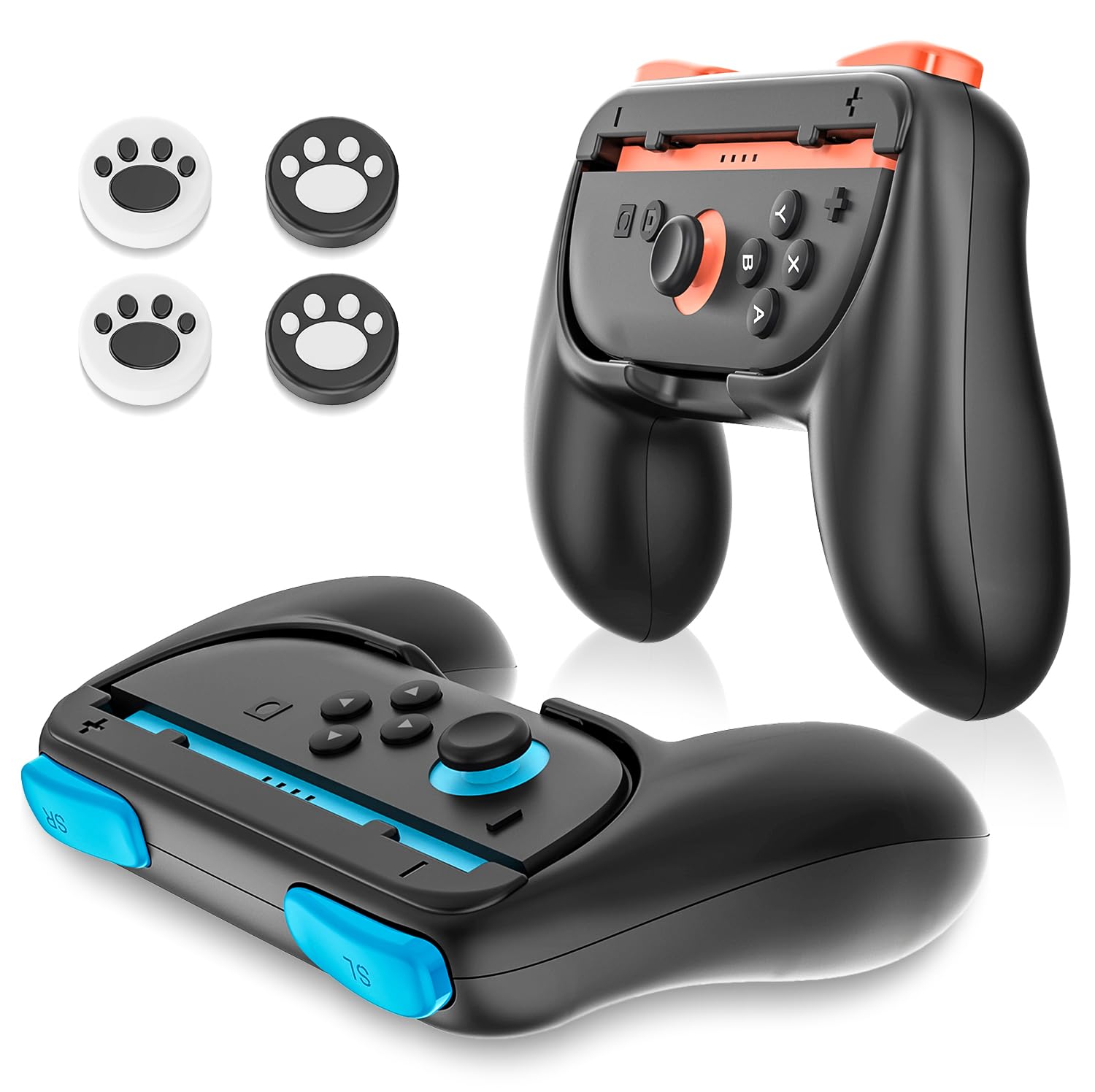 

Совместим с Switch 2 2025 2 контроллера 2-го поколения ручка идеально подходит для легкого к легкому к 2 Switch 2 аксессуар из 2 рукояток 4 стика Joy-Con 2,