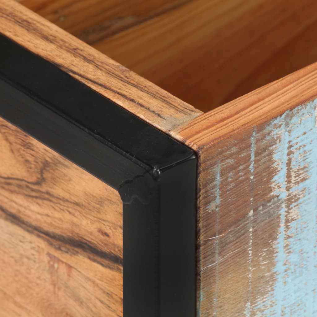 Vidaxl Planter, 60X20X68 Cm, Light Reclaimed Wood