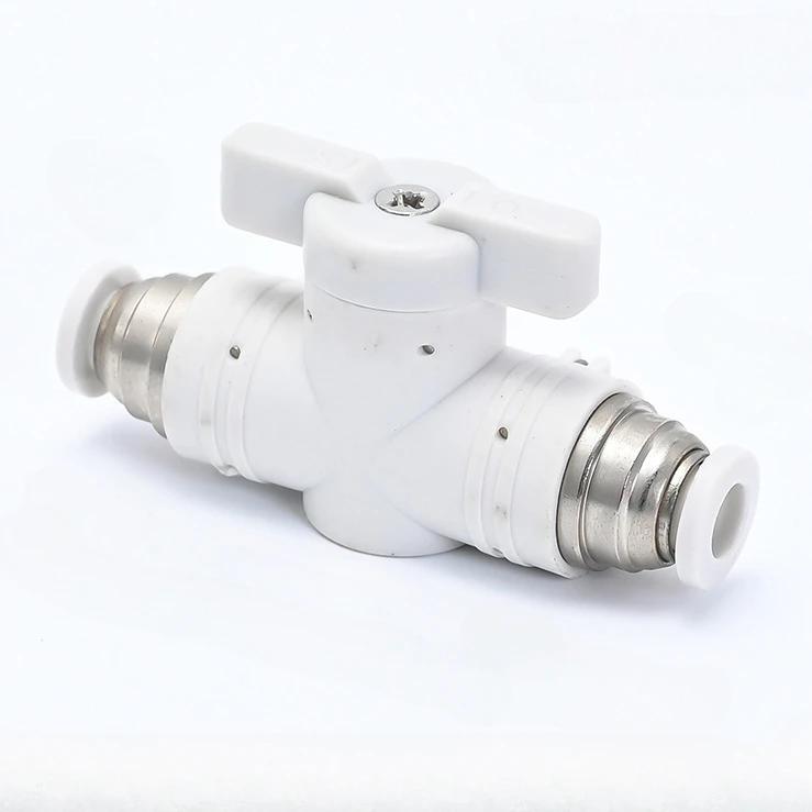 4 6 1/4" 8 10 12mm OD Tube BUC BUL Straight Elbow Pneumatic Air FittingThrottle Valve Speed Control Push To Connect Quick Relea