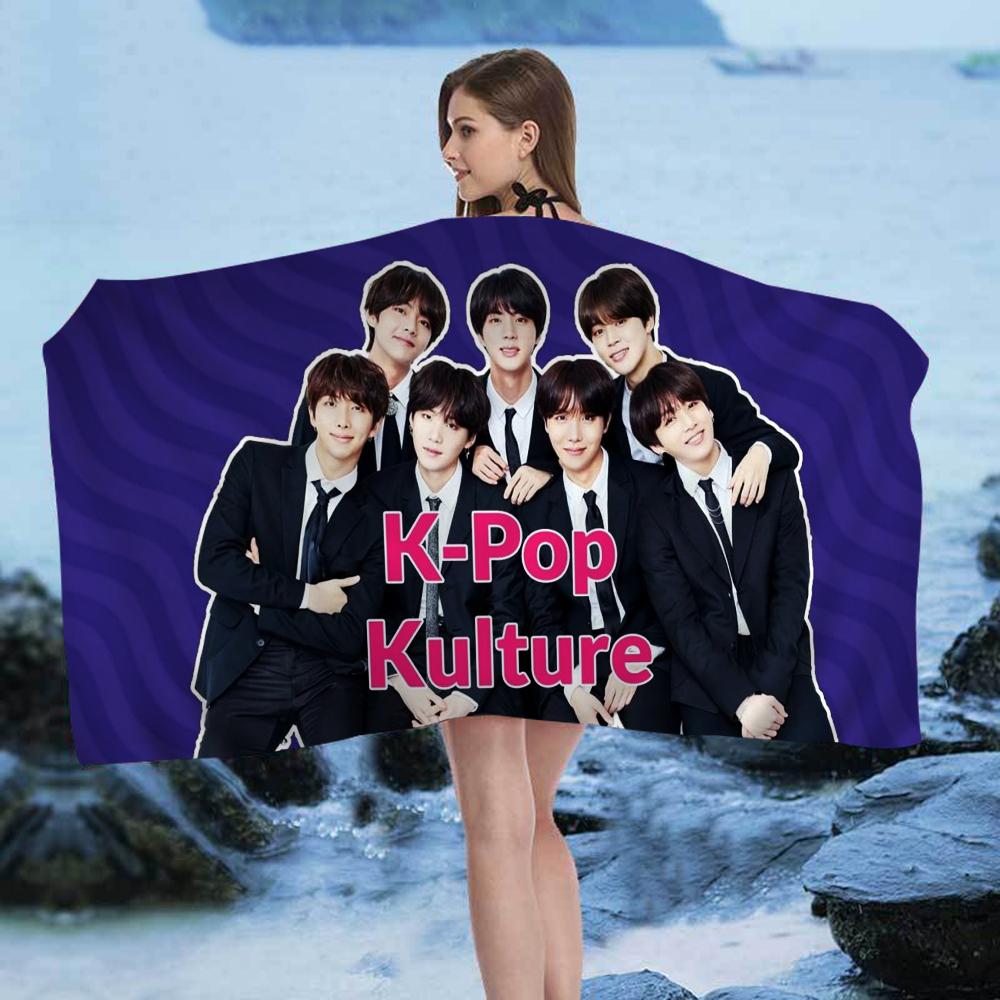 Dynamite Kpop Boys Big Microfiber Beach Towels Quick Dry Towel Sand Beach Towels Pool Towel For Travel Swim Pool Yoga