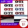BRD1 70% New 3D Metal Logo GTI Badge Car Front Grille Emblem Rear Trunk Sticker For Volkswagen VW Golf 4 5 6 7 3 MK2 MK3 MK4 Mk5 Polo Bh2